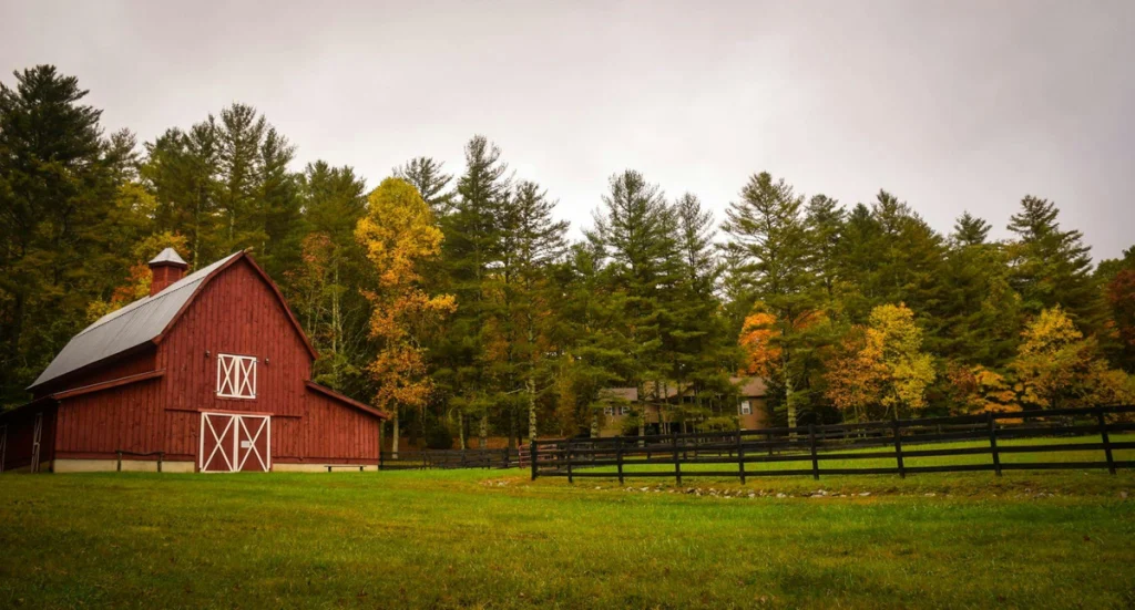 A farm in America that pays property tax.